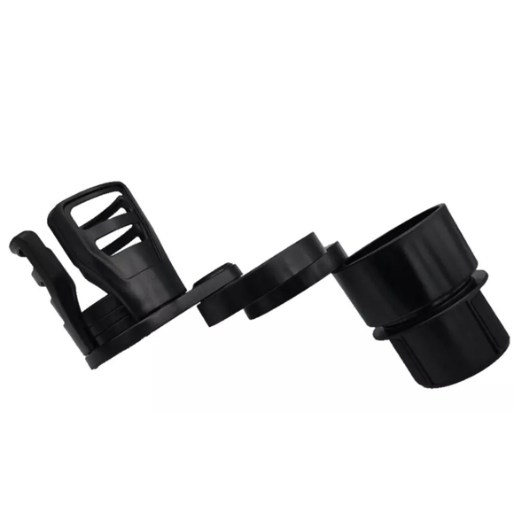 KVR Car Cup Holder Expander 4 in 1 Multifunctional Universal Black New NIB - Picture 3 of 8